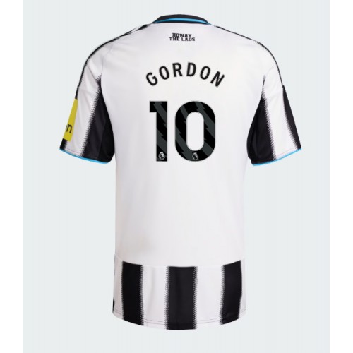 Newcastle United Anthony Gordon #10 Hjemmebanetrøje 2025-26 Kortærmet